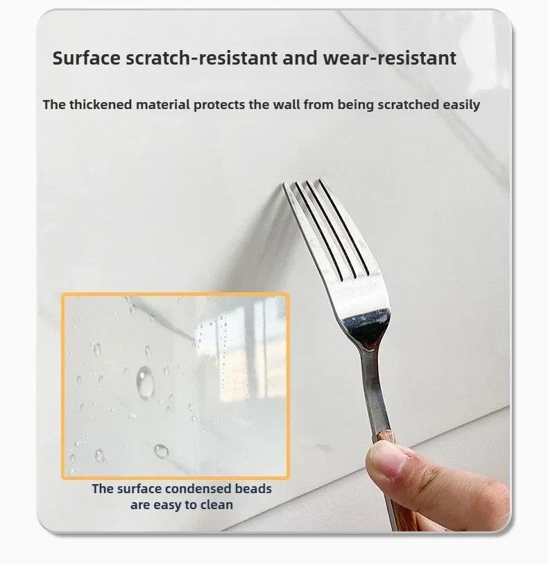 10/20/40PCS 30x30cm Self Adhesive Wallpaper Waterproof Tile Stickers FloorSticker for Kitchen Bathroom Ins Style Home Decor