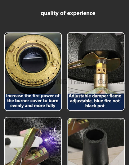 Furious Fire Stove Commercial Single Stove Liquefied Gas Stove Stir-frying High pressure stove stainless steel desktop gas stove