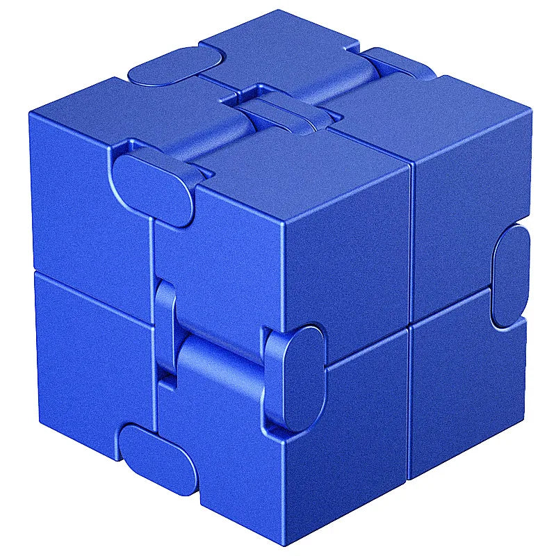 Magic Cube Stress Relief Toy Infinity Cube Portable Educational Toys Decompress Relax Toys for Children Adults Christmas Gift.