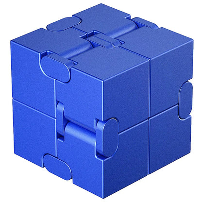 Magic Cube Stress Relief Toy Infinity Cube Portable Educational Toys Decompress Relax Toys for Children Adults Christmas Gift.