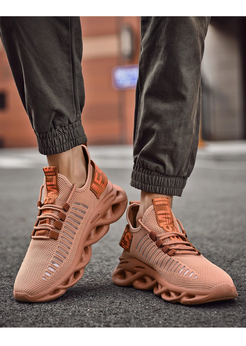 Men Shoes Comfortable Sneakers Breathable Running Shoes for Men Mesh Tenis Sport Shoes Waling Sneakers.