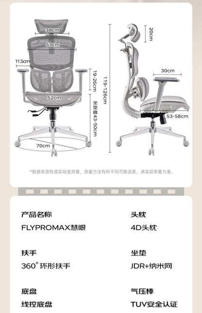 Drehbarer ergonomischer Sessel Design Fußstütze Executive Günstiger Bürostuhl Executive Europäische bequeme Silla Gamer-Möbel