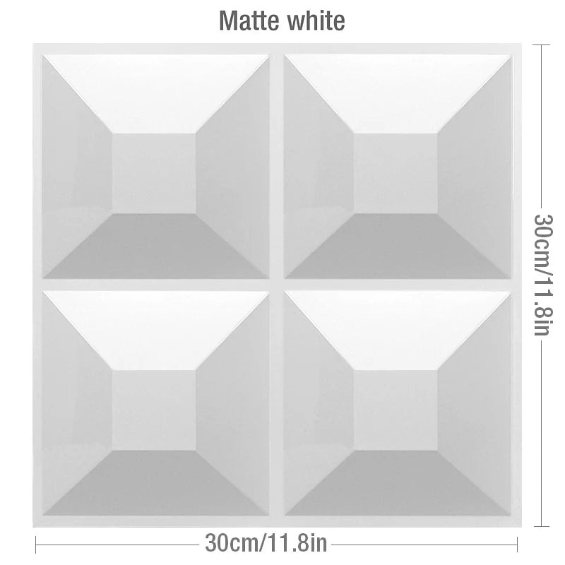 house wall renovation geometric 3D wall panel non-self-adhesive 3D wall sticker art ceramic tile wallpaper room bathroom ceiling