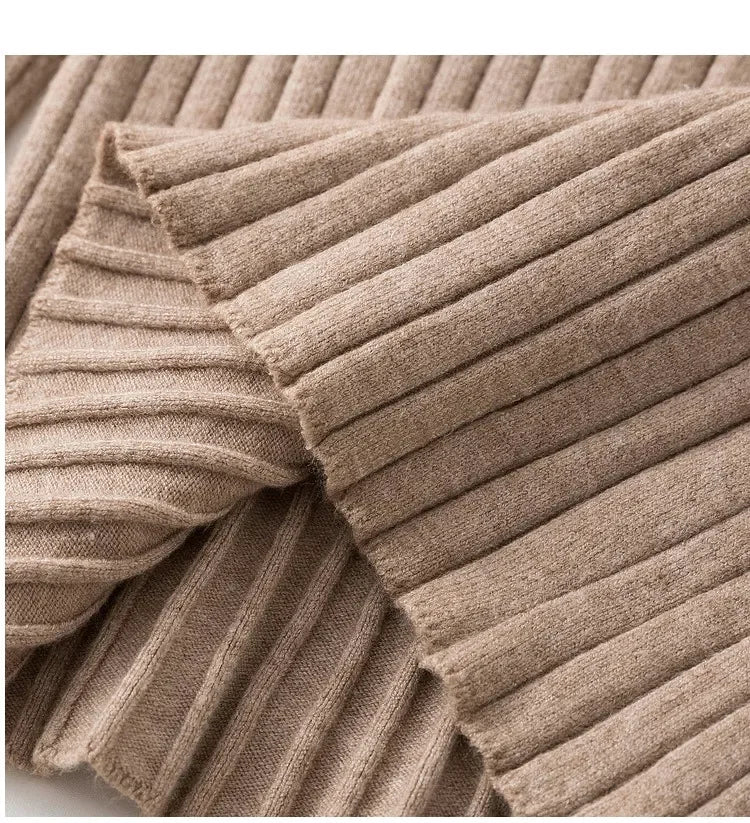 Oansatz Rippen Langarm Koreanische Slim-fit Weibliche Pullover Pullover Frauen Pullover Stricken Weiche Jumper Tops Neue Herbst Winter tops.