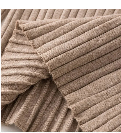 Oansatz Rippen Langarm Koreanische Slim-fit Weibliche Pullover Pullover Frauen Pullover Stricken Weiche Jumper Tops Neue Herbst Winter tops.