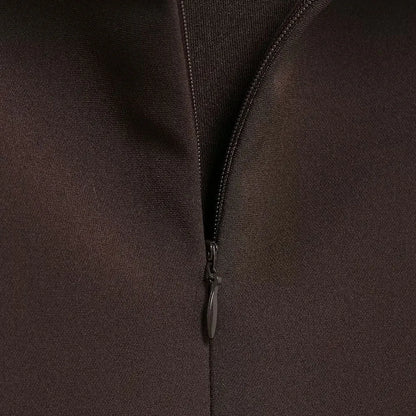 TRZA Wome Mode Mit Tüll Mini Kleid O Neck Ärmellose Zurück Zipper Weibliche Kleider Vestidos Mujer.