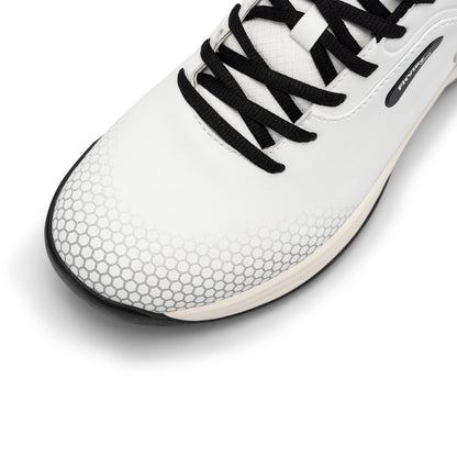 FitVille wide men's golf shoes non-slip wear-resistant comfortable pickleball sports shoes suitable for swollen feet relieve toe.