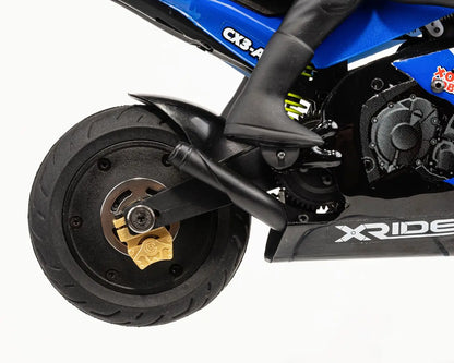 RC X-Rider 1/10 Remote Control GP Motorcycle CX3-EVO Brushless with Gyroscope High Speed Violence Model Rc Cars for Adults.