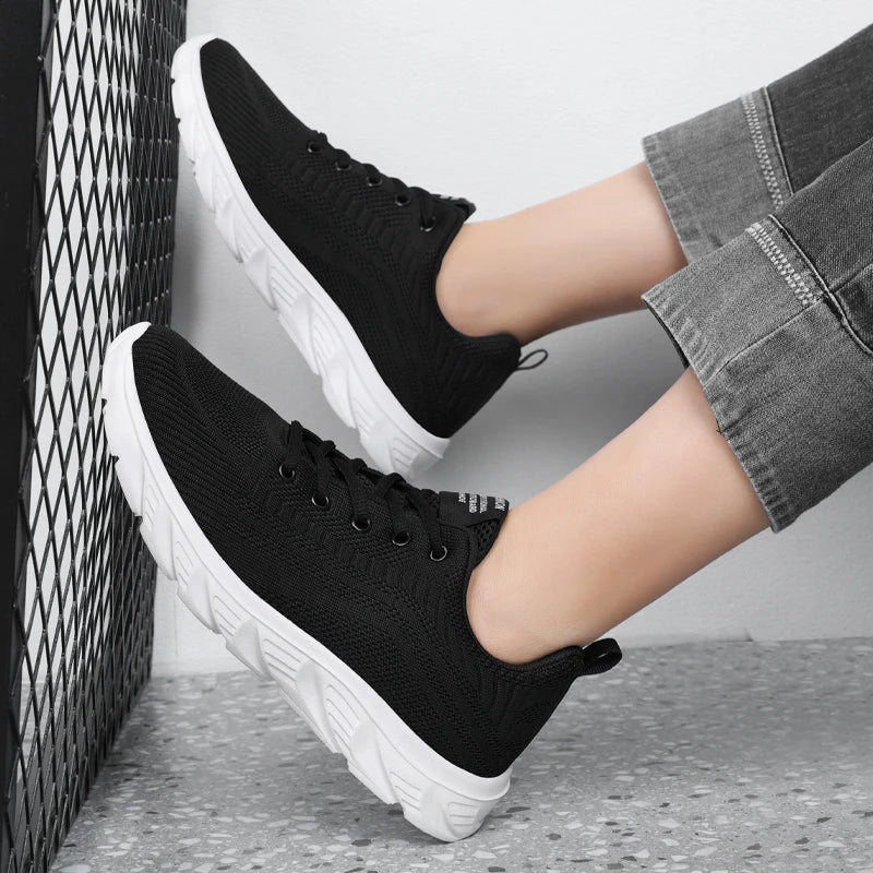 YRZL Lightweight Running Shoes Breathable Non-Slip Running Shoes Men Comfortable Sneakers Outdoor Sports Soft Wear-Resistant