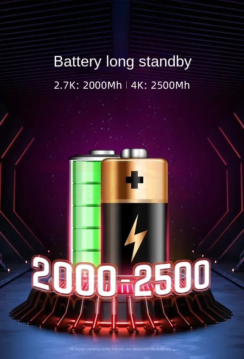 48M HD Digital Cameras 2.8 Inch IPS Screen Instant Photo Camera 18X Zoom Dual Lens Portable Child Camera Photographic Camcorder.