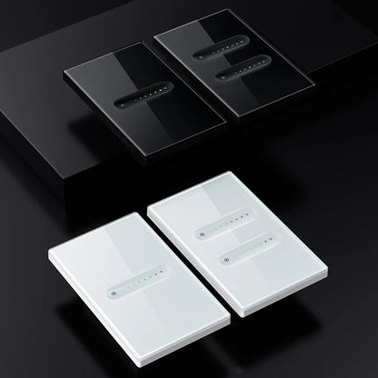 AVATTO Tuya WiFi/ZigBee Smart Dimmer Schalter 1/2 Gang Dimmer Licht Schalter Touch Panel APP Fernbedienung Für Alexa google Hause