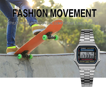 Casio watch silver watch men set brand luxury LED digital Waterproof Quartz men watch Sport military Wrist Watch relogio masculi.