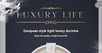 Europäisches Luxus-Doppelbett, modernes weißes King-Size-Doppelbett mit ästhetischem Rahmen, hochwertiges, schlafendes, beleuchtetes Deux-Tischmöbel für Schlafzimmer