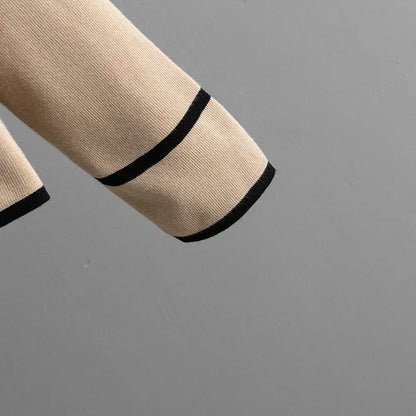 Women Sweater 2 Piece Suit Pullover Knitted Wide Leg Pants Muslim Sets Knitwear Single Breasted 2025 Outfits Autumn Winter.