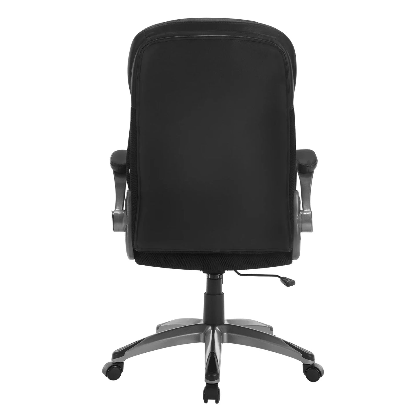 WOLTU Ergonomischer Büro-Computerstuhl mit hoher Rückenlehne, höhenverstellbarem, gepolstertem Sitz, Chefsessel aus Kunstleder