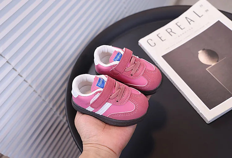 New Girl Child Sport Shoe Classic Spring Autumn Toddlers Boys Walking Shoes Versatile Fashion Kids Causal Sneakers Korean Style.