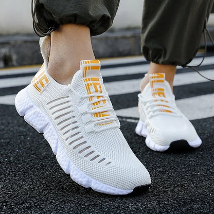 Summer Men Sneakers Lightweight Breathable Mesh Outdoor Casual Shoes Fashionable Tennis Training Shoes Men's Shoes Free Shipping.
