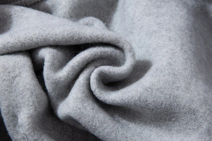 Men's autumn/Winter 2025 hoodie set, fashionable wool hoodie + sweatpants set for sportswear, casual running sportswear set.