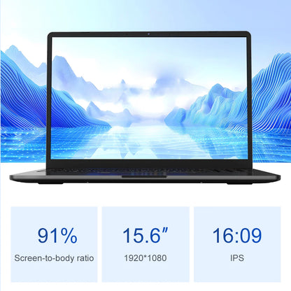 Ninkear A15 Air 2025 Laptop 15.6 Inch FHD IPS Screen AMD Ryzen™ 5 3500U 16GB DDR4 3200 MHz+512GB NVME SSD 180° Opening and Closing WiFi 5 BT 4.2 0.3s Fingerprint Unlock Tested ＆ Proven High Quality PC Notebook  Power You.