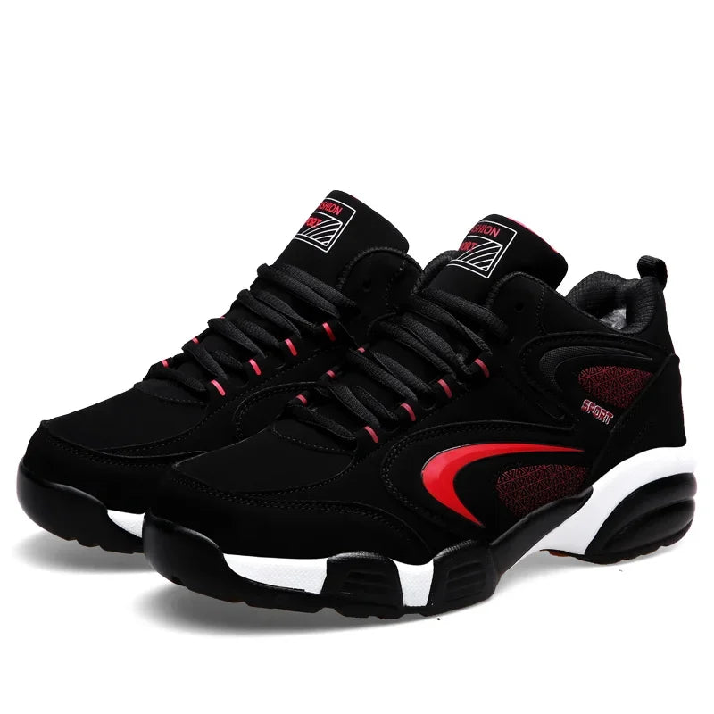Winter Warm Couple Casual Sneakers Fashion Leather Outdoor Sport Running Tenis Men Non-slip Big Size 48 Trainer Men’s Snow Shoes.