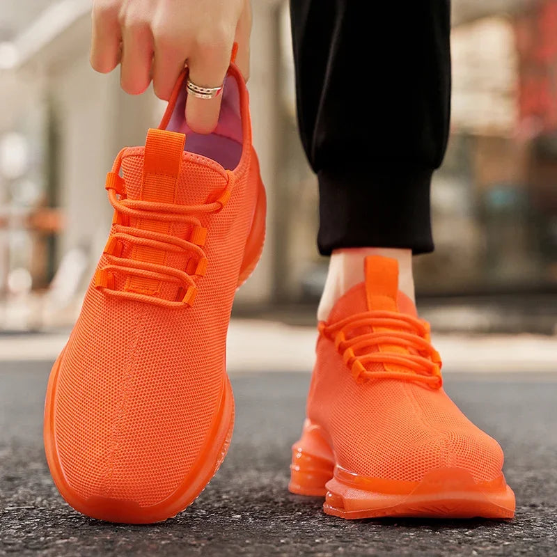 MAEDEF männer Casual Turnschuhe Sommer Mesh Turnschuhe Atmungsaktiv Männlichen Casual Sport Schuhe Tennis Wandern Plattform Herren Laufschuhe