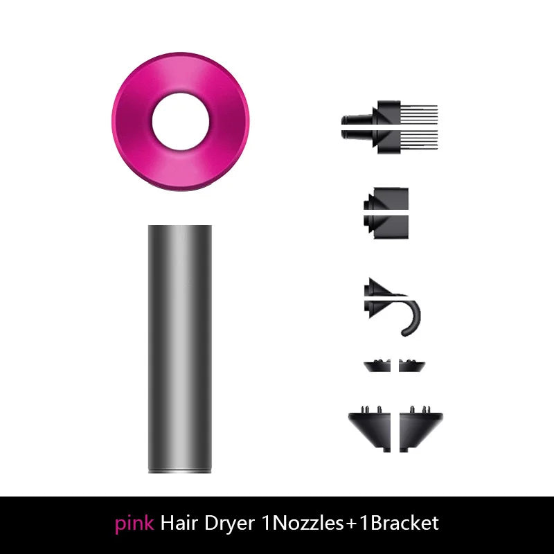 Professional Ionic Hair Dryer with Anion Technology, Hot/Cold Air, Lightweight 5 in 1 Styling Tool for Easy Blowouts