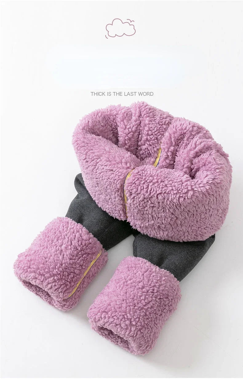 Winter Warm Leggings Women Adding Velvet and Thickening Leggings Small Feet Pencil Pants Outdoor Wearling Casual Stretchy Pants.