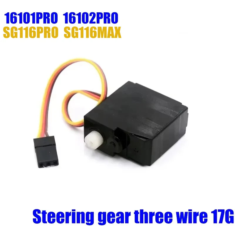 SCY 16101PRO 16102PRO SG116MAX RC Automotive Parts Turning Shaft Gear Bearing Pull Rod Steering Cup Swing Arm Motor Tire Screws