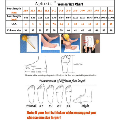 Aphixta 12cm Super High Stiletto Heels Pumps Women Office Flock Pointed Toe Thin Heel Party Shoes Woman Plus Large Size 44 45