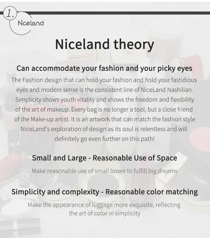 Makeup Train Case Aluminum Alloy Case Pedicure Tool Box with Handle Cosmetic Box Portable Makeup Case Organizer.