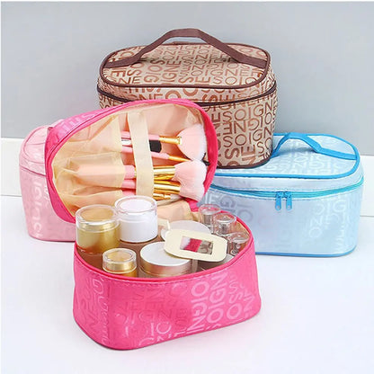 Storage Organizer Makeup Bag Convenient Large Capacity Makeup Accessory Cosmetic Pouch Waterproof Travel Cosmetic Bag Home.