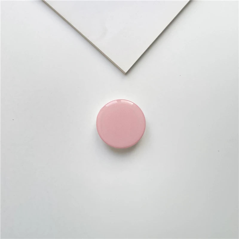 POPPED Luxury Ins Korean style Macaron phone sockets for iPhone 16 Foldable Stretch Griptok Phone Holder for Samsung Mobilephone.