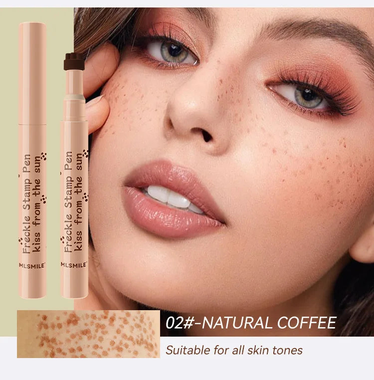 Natural Freckle Pen Waterproof Simulation Fake Spot Makeup Tool Lasting Waterproof Face Dot Spot Pen Eyeliner Korean Cosmetics.
