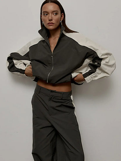 Two Piece Sets Pant Set Women Tracksuit Jogger Y2k Sweatshirts Autumn Winter Sports Elastic Waist Streetwear Pants Matching Sets