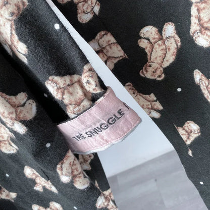 2025 New Pajamas Suit Cotton 2 Piece Set Women Print Cartoon Nightwear Long Sleeve Trousers Set Autumn Loungewear Home Clothes