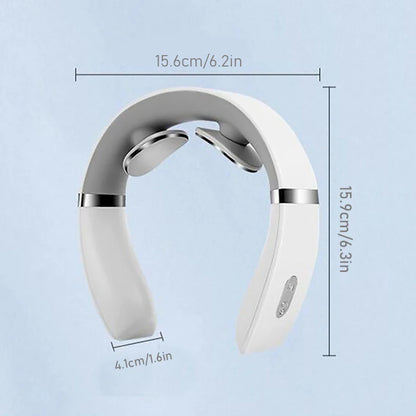 Cervical Massager Protable Mini Neck Shoulder Massager Deep Massage Neck Warm Pressing Neck Pressing Care.