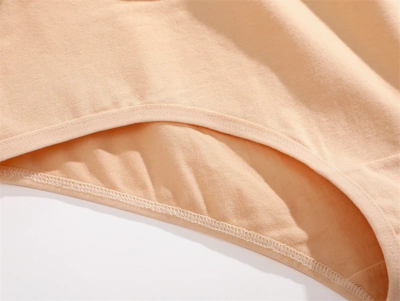 6Pcs Cotton Letter Belt Underwear for Women Sexy Breathable Low Waist Briefs Female Solid Stretch Lingerie Casual Sports Panties.