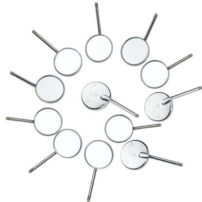 Dental Mirror Stainless Steel Mouth Mirror Dental Hygiene Kit Instrument Dental Reflector Dentist Tools.