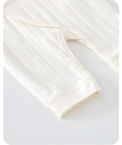 AYNIGIELL Frühling und Herbst 0-6 Monate Baby Strampler Neugeborene Mädchen Jungen 100 % Baumwolle Langarm Kleidung Säuglingsoverall.