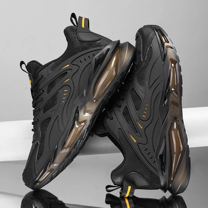 YRZL Herren-Turnschuhe, lässig, Sport, atmungsaktiv, Laufschuhe, bequemes Gehen, leichter Mesh-Schuh, Outdoor, rutschfest, Tennis-Mann.