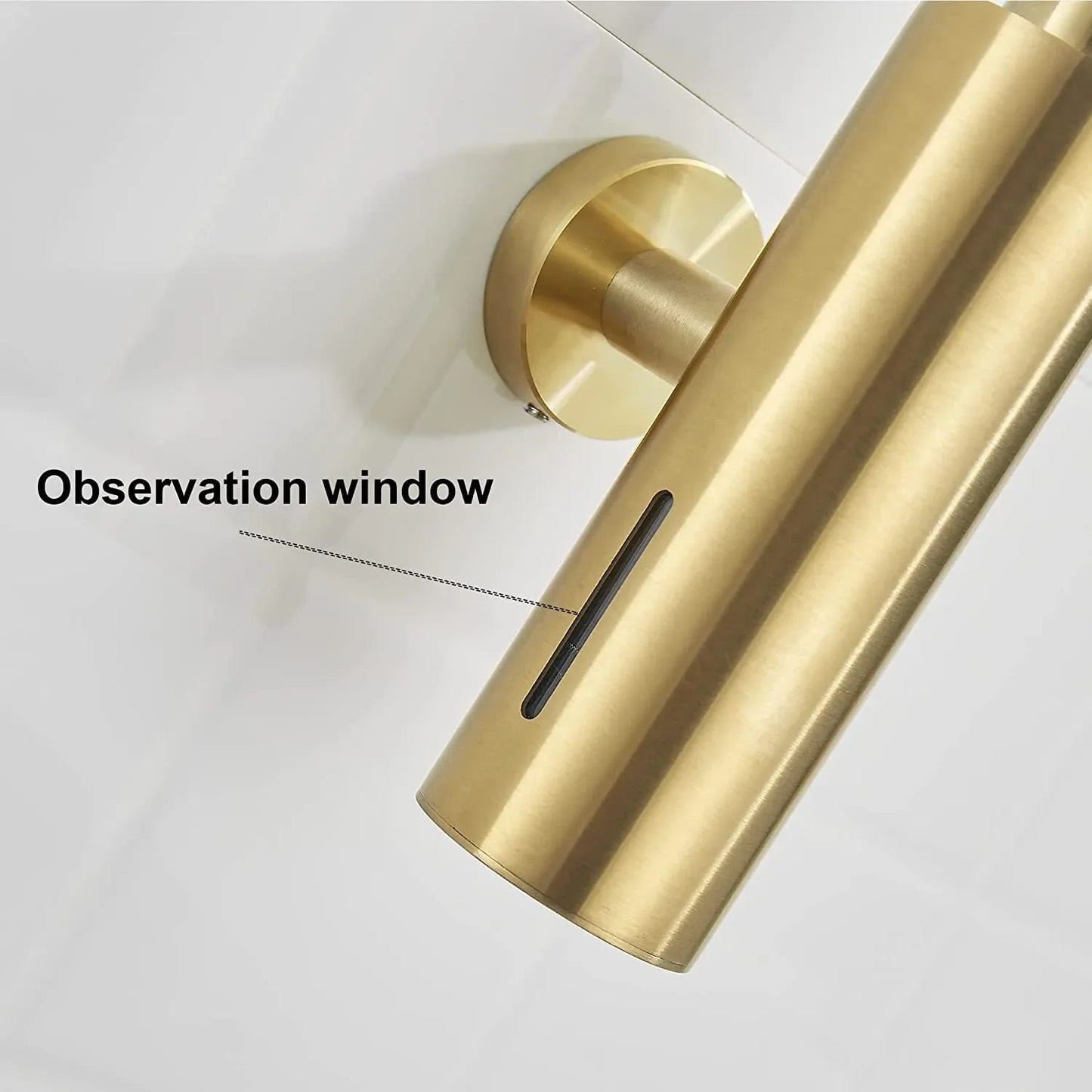 Manueller Seifenspender aus gebürstetem Edelstahl 304, Wandmontage, goldener schwarzer quadratischer runder Seifenspender für Hotelbadezimmer