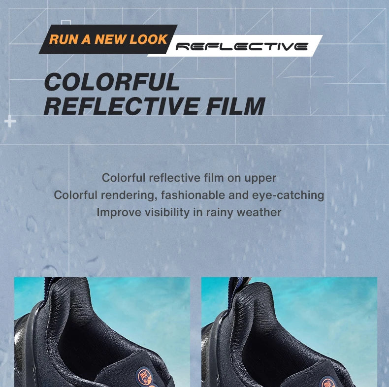 361 Degrees NEW Rainblock 7.0 Anti Splash Rainproof Running Shoes Technology Night Reflective Cushioning Man Sneakers 572342228.
