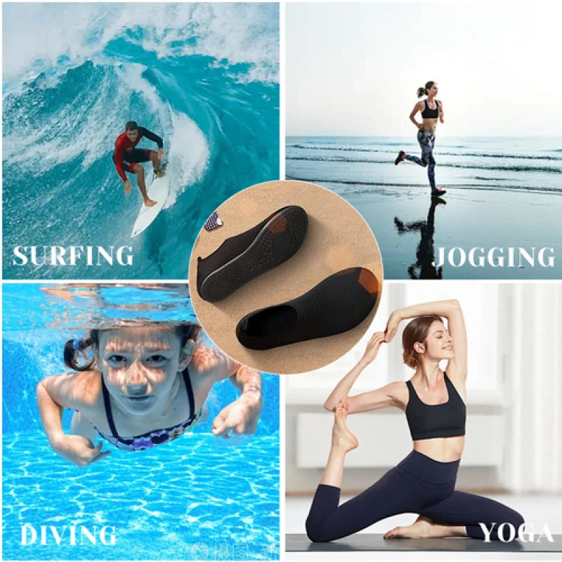 2024 neue Strand Wasser Schuhe Unisex Strand Schnell Trocknend Atmungsaktive Schwimmen Hausschuhe Sommer Anti-slip Casual Sport Wasser turnschuhe.