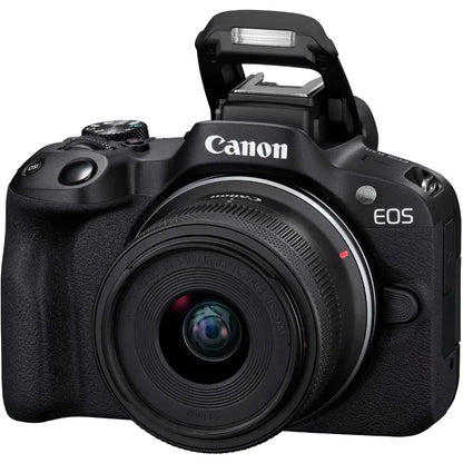 Canon EOS R50 Mirrorless Camera RF-S18-45mm F4.5-6.3 is STM Lens Kit 24.2 Megapixel CMOS (APS-C) Sensor 4K Video Content Creator