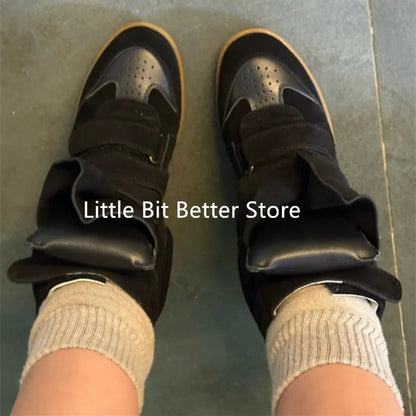 Autumn Winter Luxury Brand Design Women Ankle Boots Fashion Height Increasing Casual Shoes Leather Women Motorcycle Boots 2026.