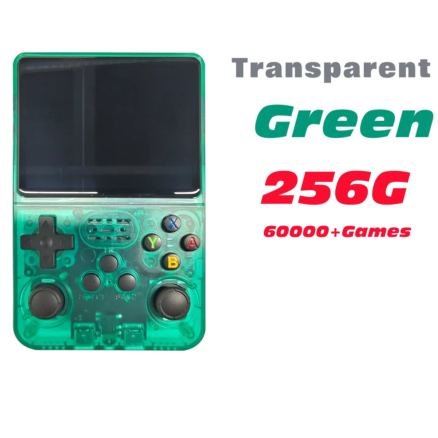 256G Open Source R36S Video Game Console Linux System 3.5 Inch IPS Screen Portable Pocket Video Player 64G/128G best Game gift