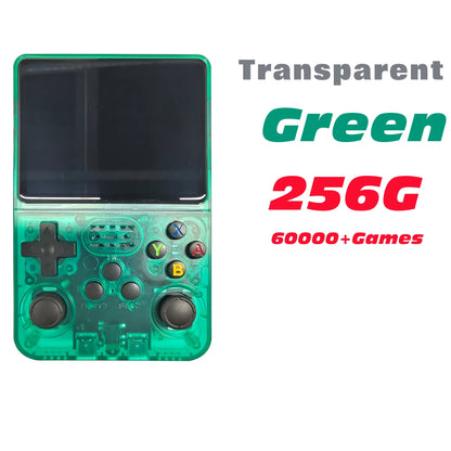 256G Open Source R36S Video Game Console Linux System 3.5 Inch IPS Screen Portable Pocket Video Player 64G/128G best Game gift