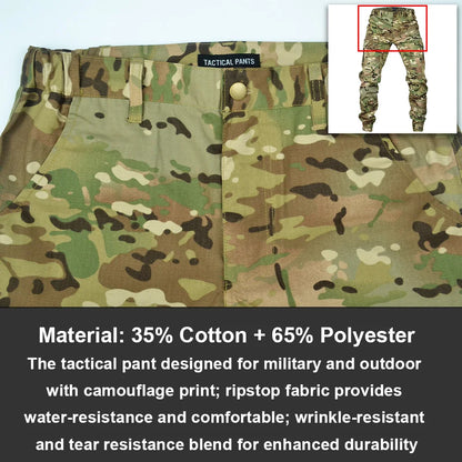 Mege Tactical Joggers Outdoor Ripstop Cargo Pants Working Clothing Hiking Lightweight Trousers Men's Streetwear.