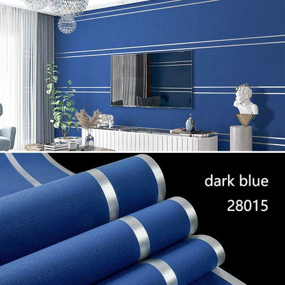 Hirschleder Samt Tapete Nordic Geometrische Muster Streifen Moderne Einfache Wohnzimmer TV Hintergrund Wohnkultur Vlies Wand Papier