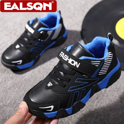 Four Seasons Leather Kids Shoes Non Slip Outdoor Children Walking Sneakers Casual Boys Sport Tennis Size 28-39.